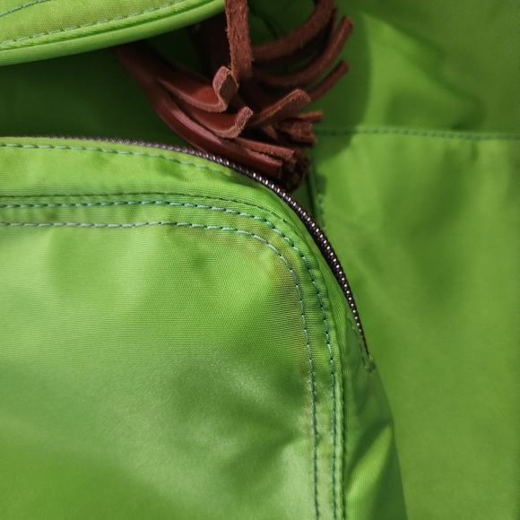 DOONEY & BOURKE NYLON AND LEATHER BACKPACK